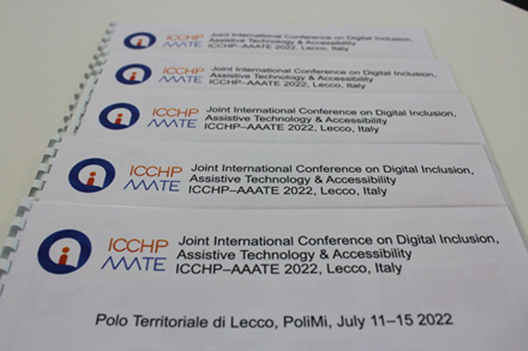 broszury dotyczące konferencji ICCHP AAATE